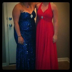 Floor Length Pink " Marilyn Monroe " Dress